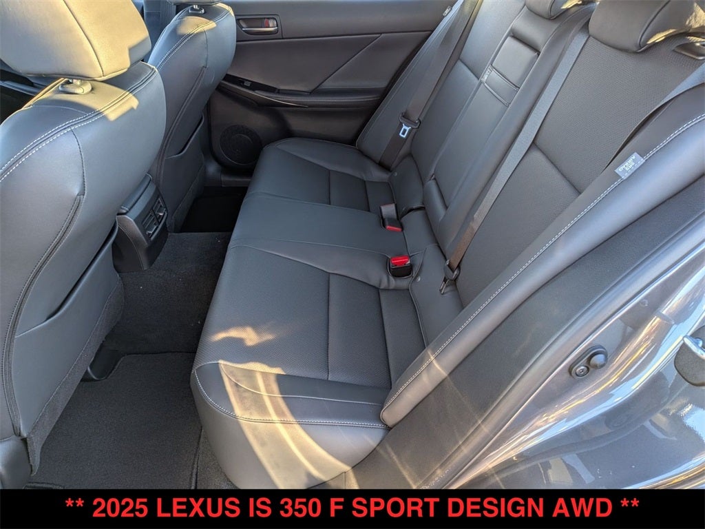 2025 Lexus IS 350 F SPORT DESIGN AWD