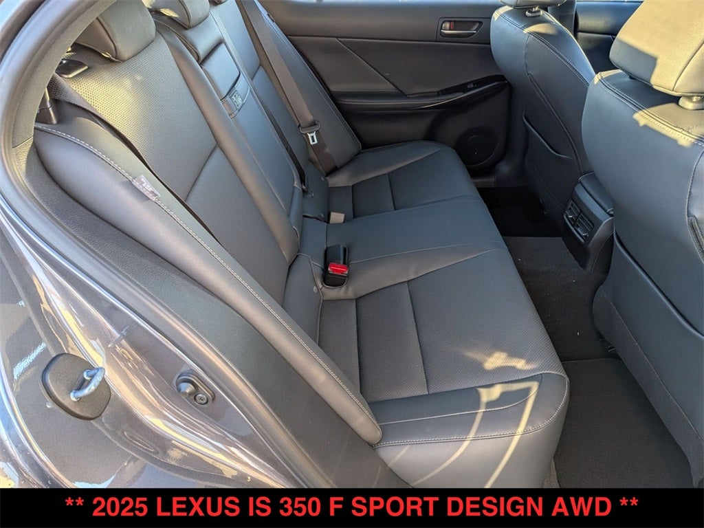 2025 Lexus IS 350 F SPORT DESIGN AWD