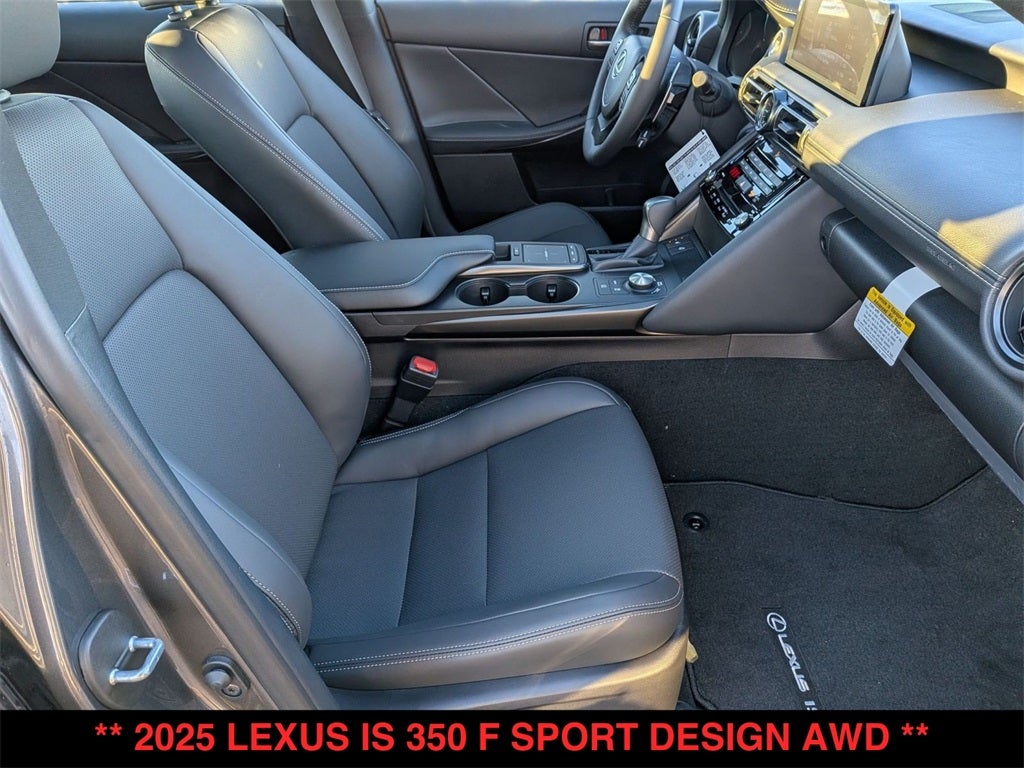 2025 Lexus IS 350 F SPORT DESIGN AWD