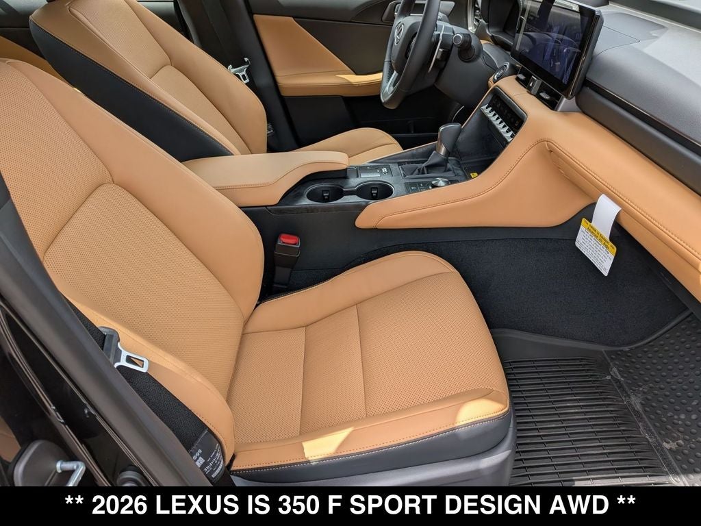2026 Lexus IS 350 F SPORT DESIGN AWD