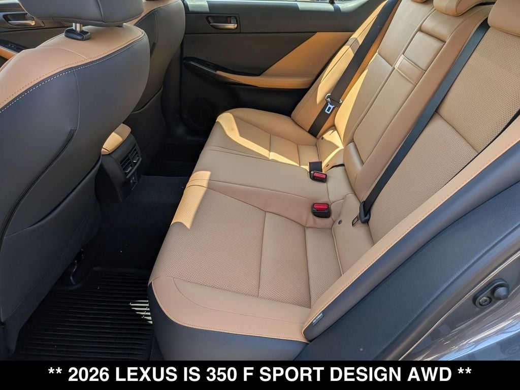 2026 Lexus IS 350 F SPORT DESIGN AWD