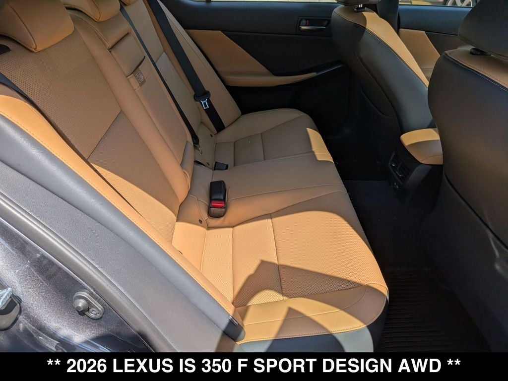 2026 Lexus IS 350 F SPORT DESIGN AWD