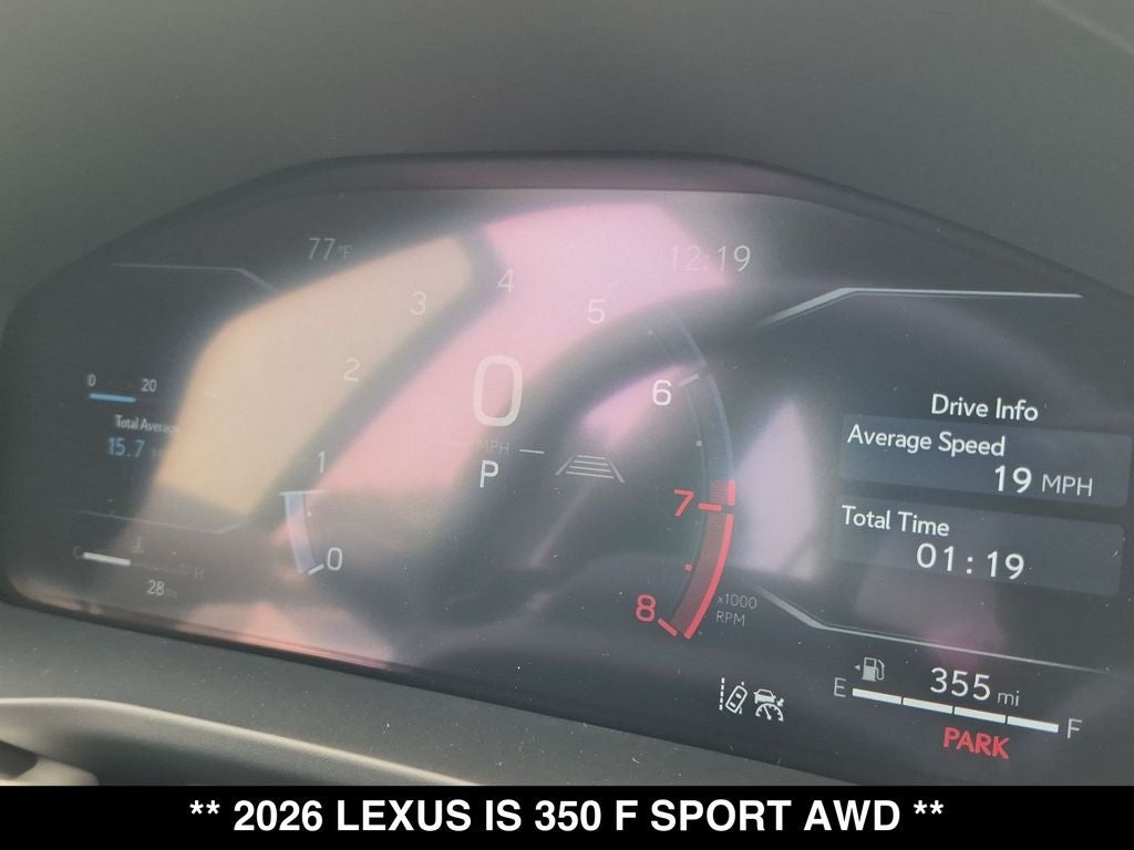 2026 Lexus IS 350 F SPORT AWD