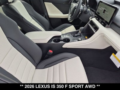 2026 Lexus IS 350 F SPORT AWD
