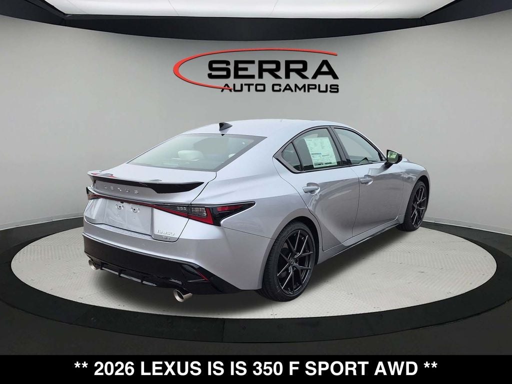2026 Lexus IS 350 F SPORT AWD