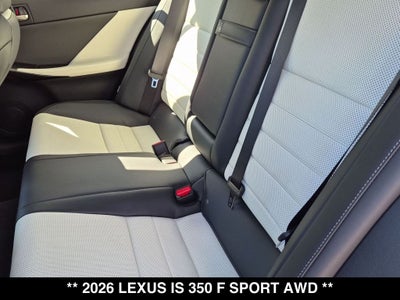 2026 Lexus IS 350 F SPORT AWD