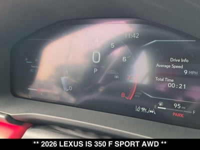 2026 Lexus IS 350 F SPORT AWD