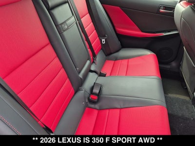 2026 Lexus IS 350 F SPORT AWD