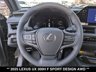 2025 Lexus UX HYBRID UX 300h F SPORT DESIGN AWD
