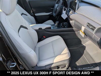 2025 Lexus UX HYBRID UX 300h F SPORT DESIGN AWD