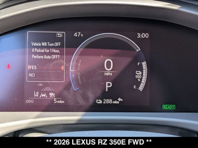 2026 Lexus RZ 350e