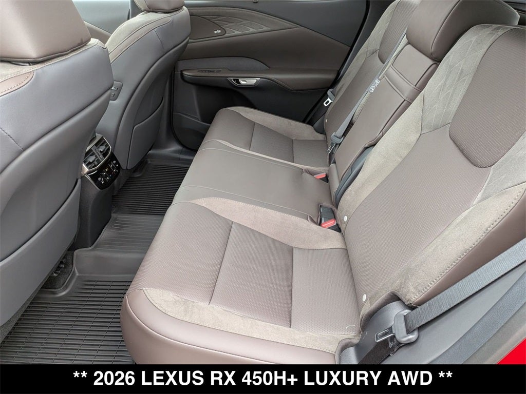 2026 Lexus RX PLUG-IN HYBRID ELECTRIC VEHICLE RX 450h+ LUXURY AWD