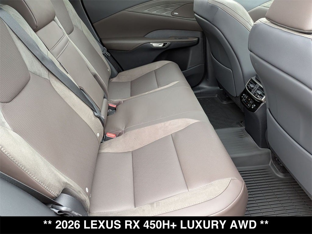 2026 Lexus RX PLUG-IN HYBRID ELECTRIC VEHICLE RX 450h+ LUXURY AWD