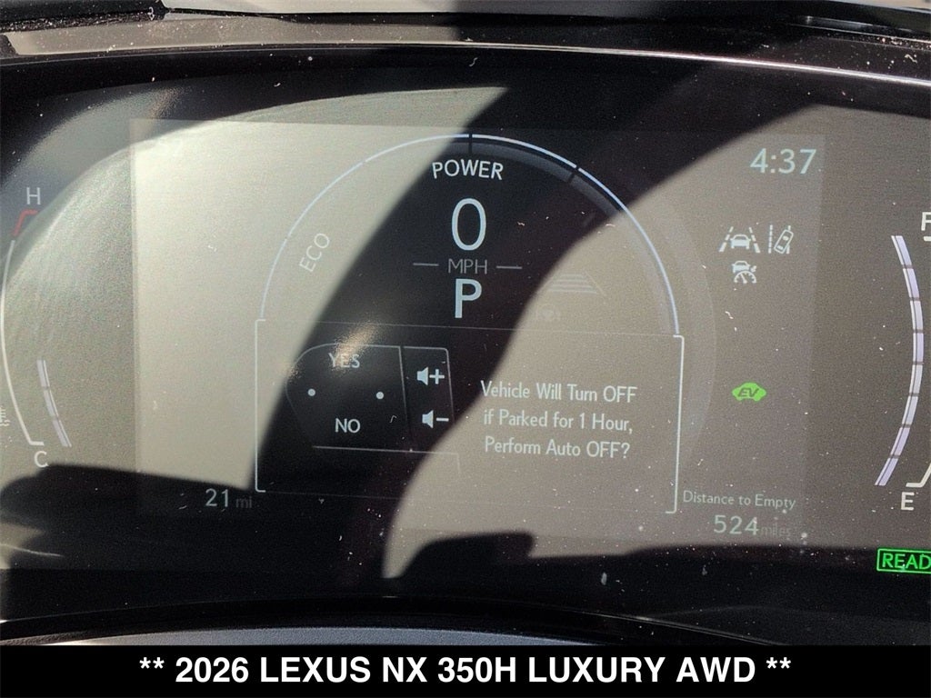 2026 Lexus NX HYBRID NX 350h LUXURY AWD