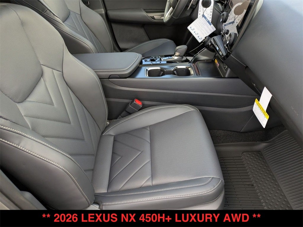 2026 Lexus NX PLUG-IN HYBRID ELECTRIC VEHICLE NX 450h+ LUXURY AWD