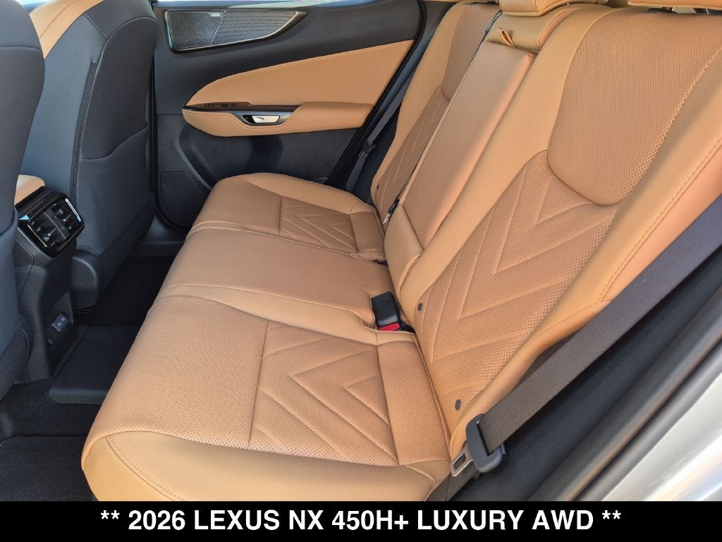 2026 Lexus NX PLUG-IN HYBRID ELECTRIC VEHICLE NX 450h+ LUXURY AWD