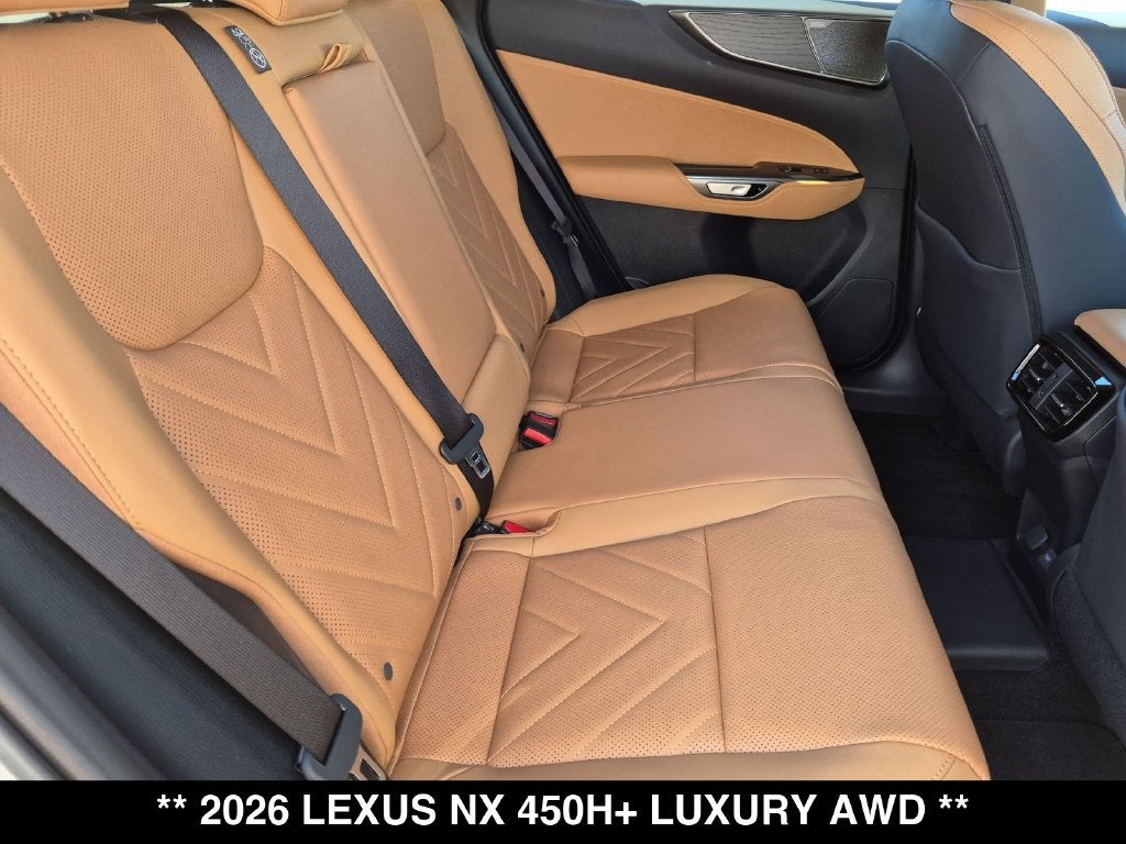 2026 Lexus NX PLUG-IN HYBRID ELECTRIC VEHICLE NX 450h+ LUXURY AWD