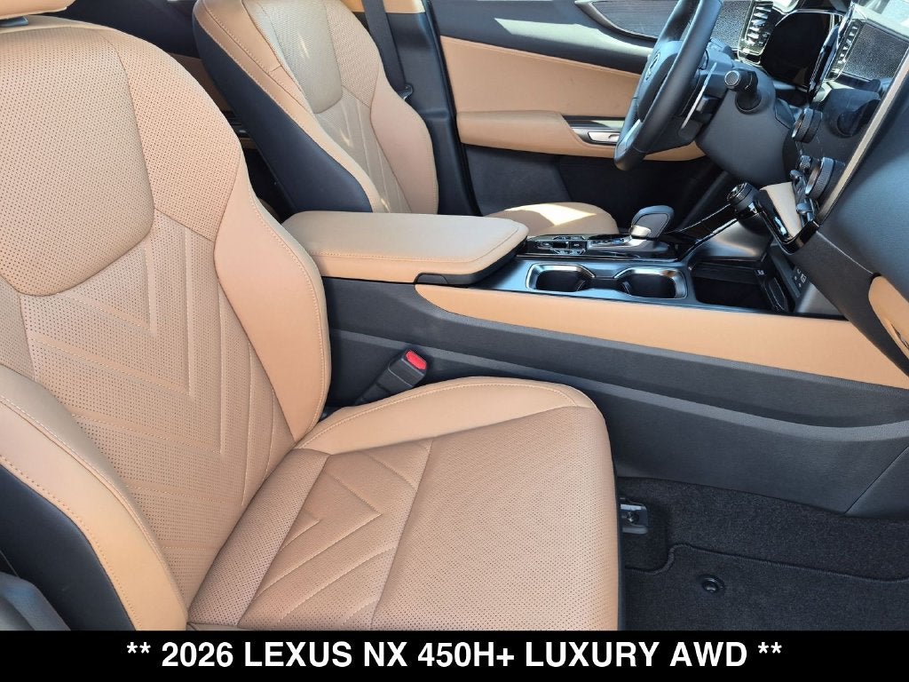 2026 Lexus NX PLUG-IN HYBRID ELECTRIC VEHICLE NX 450h+ LUXURY AWD