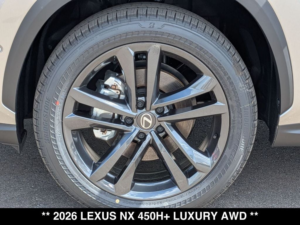 2026 Lexus NX PLUG-IN HYBRID ELECTRIC VEHICLE NX 450h+ LUXURY AWD