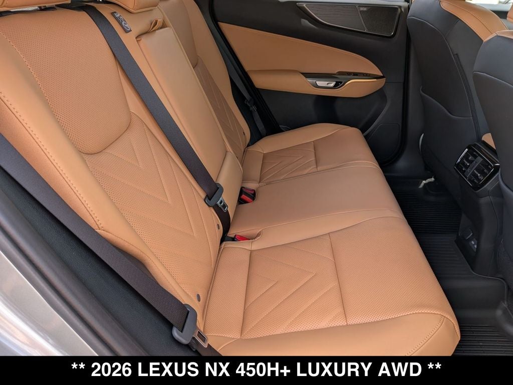 2026 Lexus NX PLUG-IN HYBRID ELECTRIC VEHICLE NX 450h+ LUXURY AWD