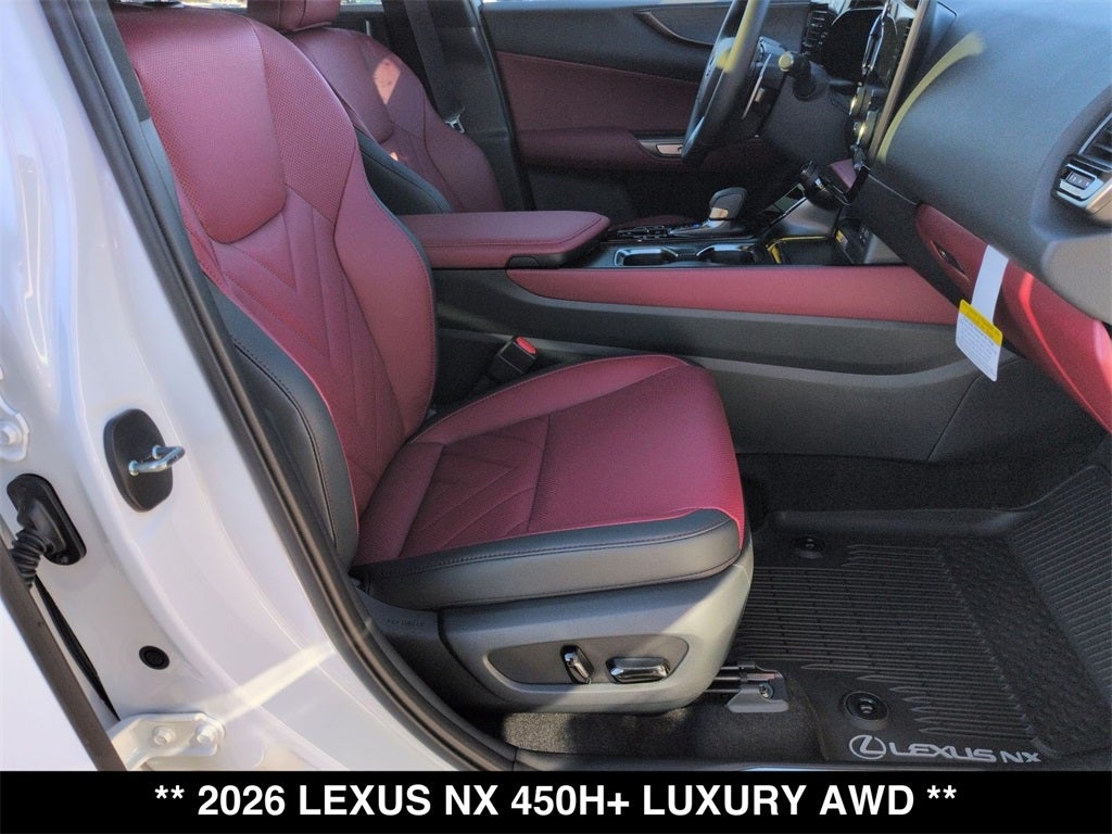 2026 Lexus NX PLUG-IN HYBRID ELECTRIC VEHICLE NX 450h+ LUXURY AWD