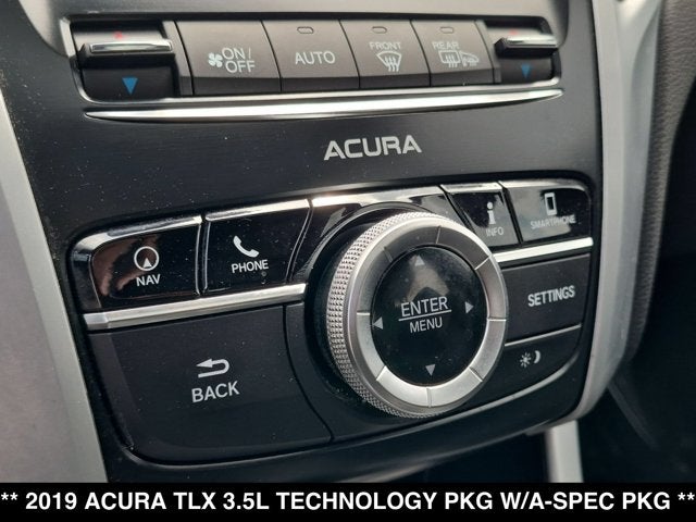 2019 Acura TLX 3.5L Technology Pkg w/A-Spec Pkg