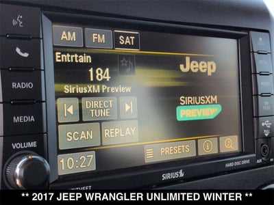 2017 Jeep Wrangler Unlimited Winter