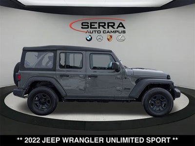 2022 Jeep Wrangler Unlimited Sport