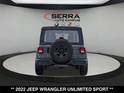 2022 Jeep Wrangler Unlimited Sport