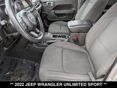 2022 Jeep Wrangler Unlimited Sport