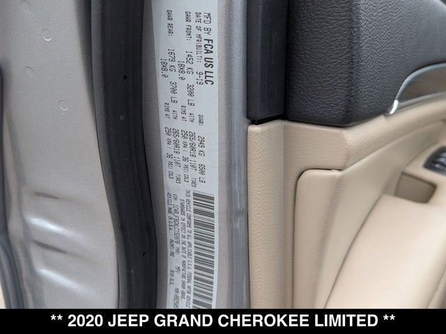 2020 Jeep Grand Cherokee Limited