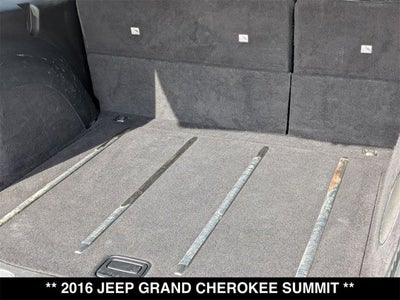2016 Jeep Grand Cherokee Summit