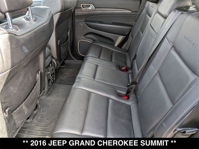 2016 Jeep Grand Cherokee Summit