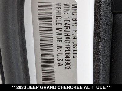 2023 Jeep Grand Cherokee Altitude