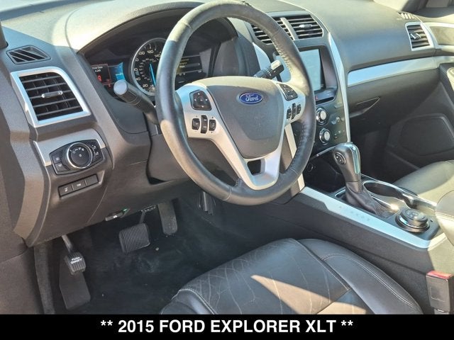 Used 2015 Ford Explorer XLT with VIN 1FM5K8D89FGB48772 for sale in Okemos, MI