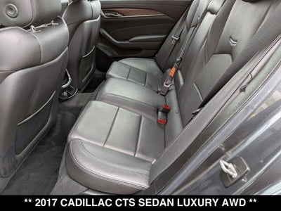 2017 Cadillac CTS Sedan Luxury AWD