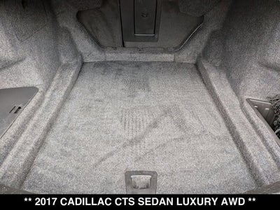 2017 Cadillac CTS Sedan Luxury AWD