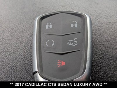 2017 Cadillac CTS Sedan Luxury AWD