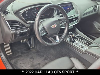 2022 Cadillac CT5 Sport
