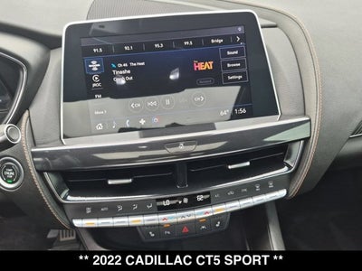 2022 Cadillac CT5 Sport