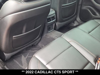 2022 Cadillac CT5 Sport