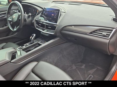 2022 Cadillac CT5 Sport