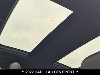 2022 Cadillac CT5 Sport