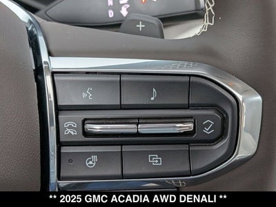 2025 GMC Acadia AWD Denali