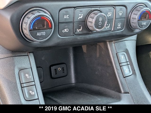 2019 GMC Acadia SLE