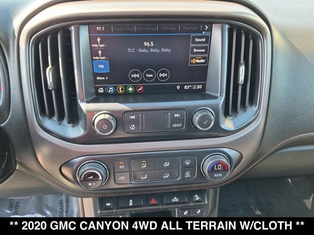 2020 GMC Canyon 4WD All Terrain w/Cloth