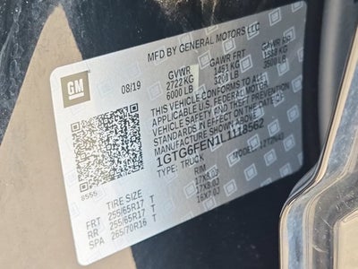 2020 GMC Canyon 4WD All Terrain w/Cloth