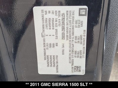 2011 GMC Sierra 1500 SLT