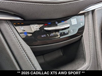 2025 Cadillac XT5 AWD Sport