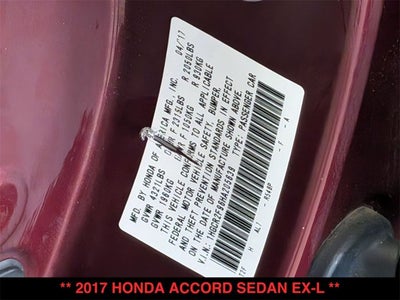 2017 Honda Accord EX-L